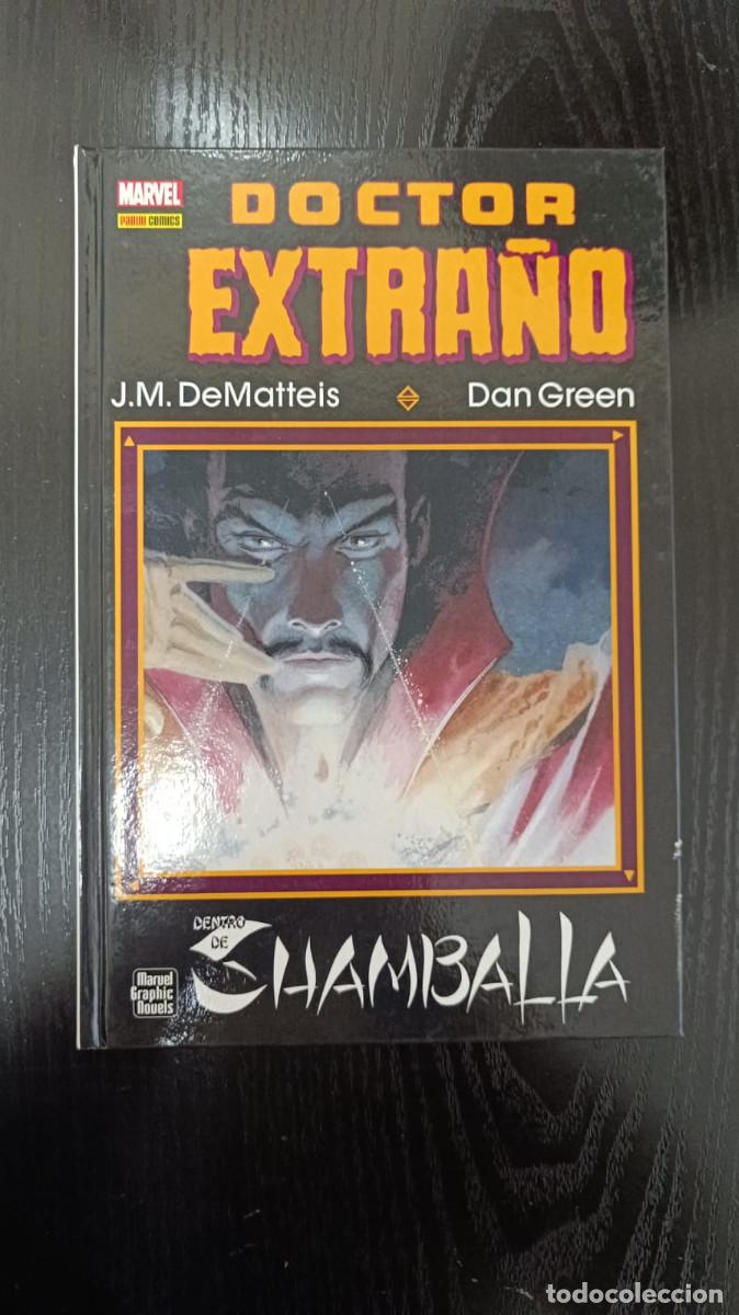 C&oacute;mics: MARVEL GRAPHIC NOVELS. DOCTOR EXTRA&Ntilde;O: DENTRO DE SHAMBALLA - J.M DEMATTEIS