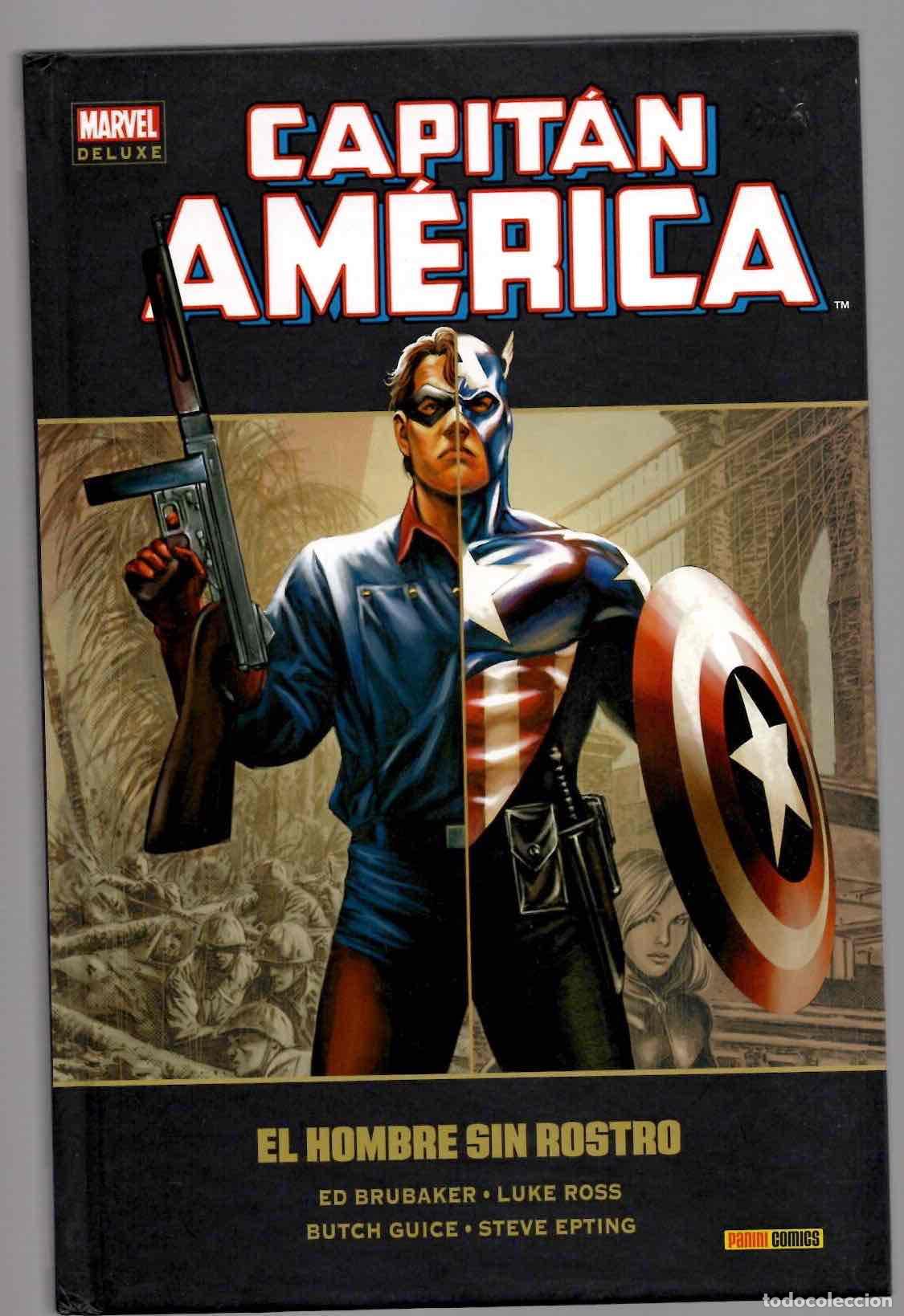 C&oacute;mics: CAPITAN AMERICA 8 EL HOMBRE SIN ROSTRO. ED BRUBAKER. PANINI 2012