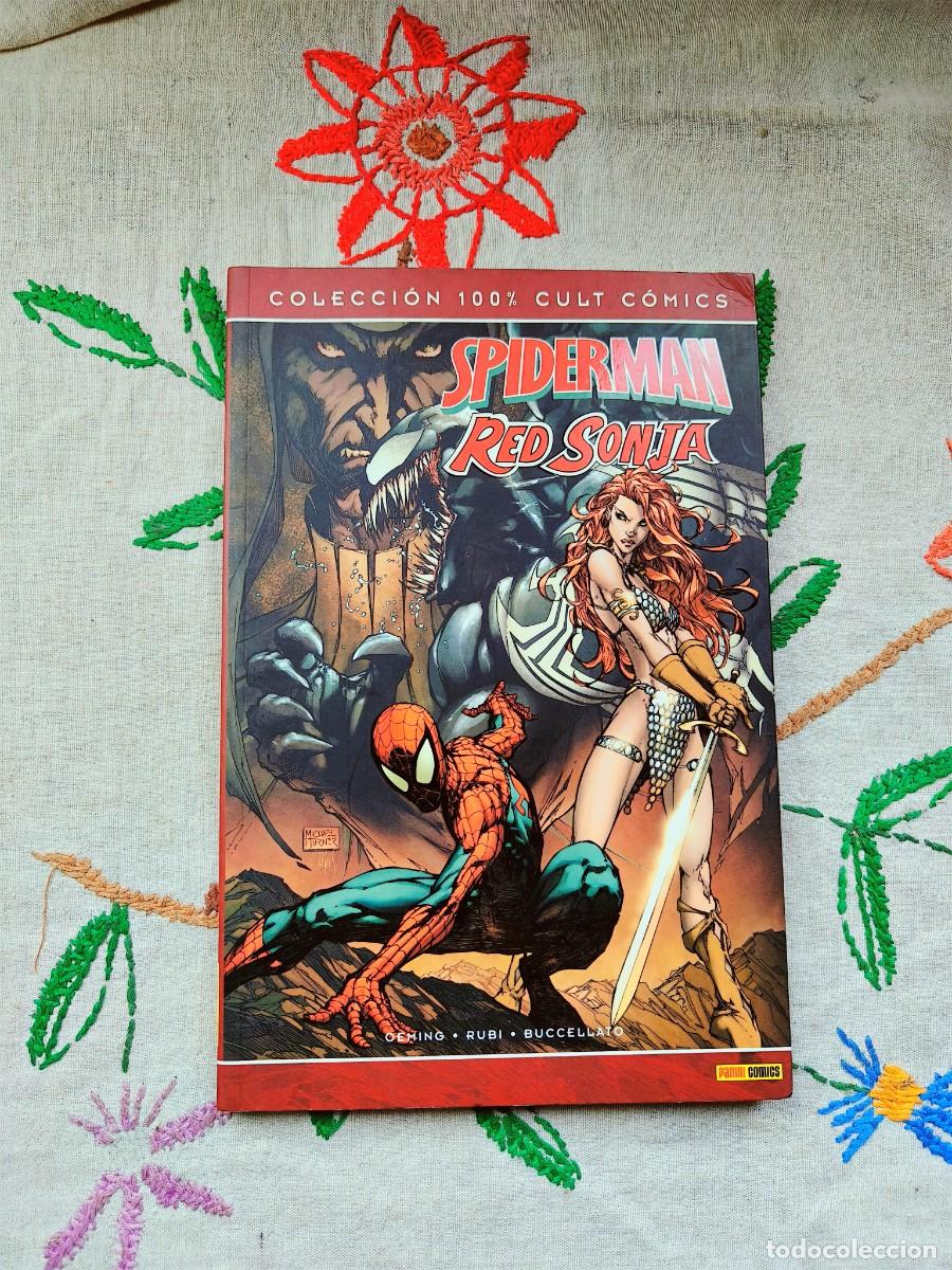C&oacute;mics: Spiderman. Red Sonja. Roy Thomas. Marvel 100. Panini.