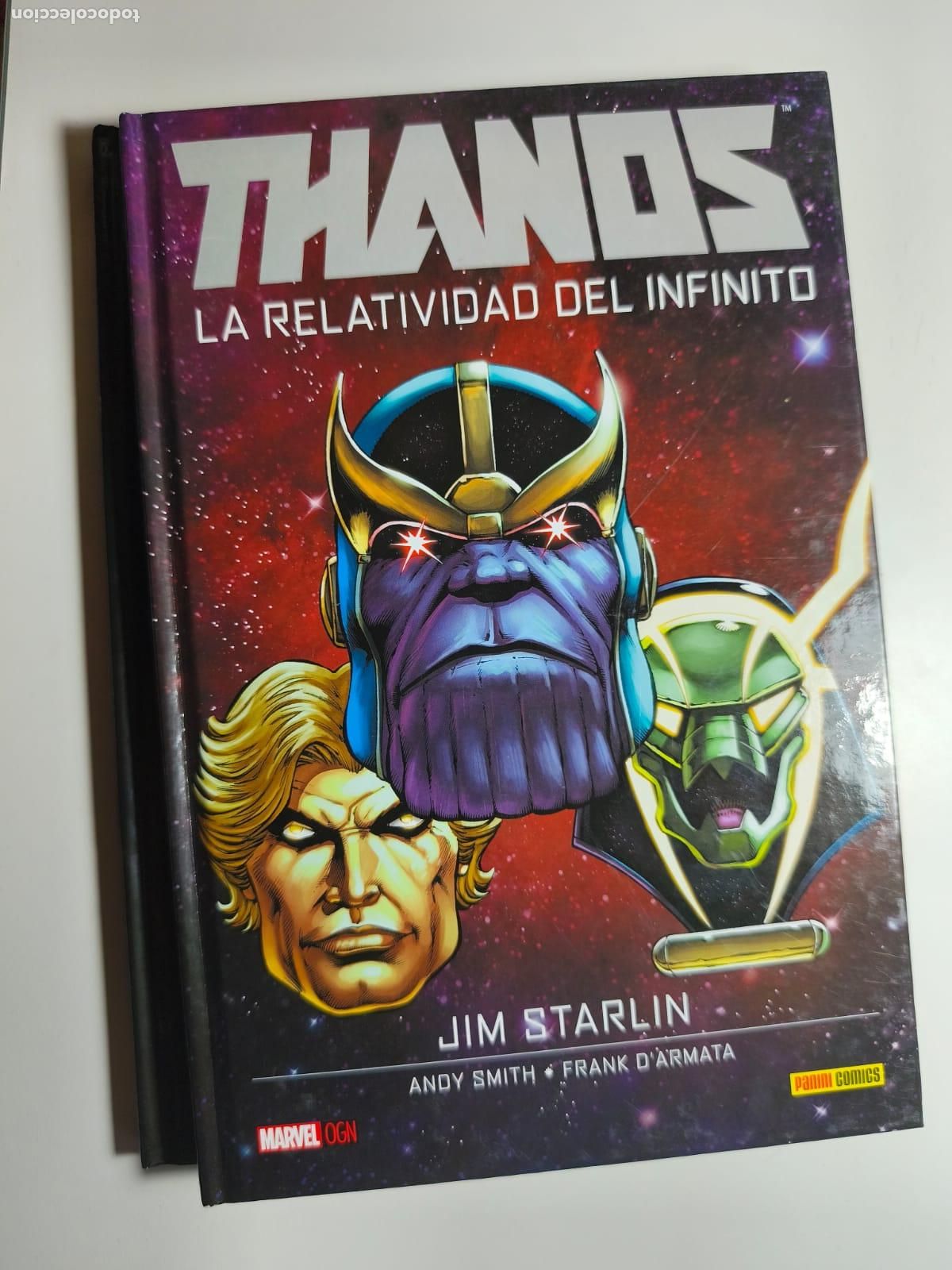 C&oacute;mics: THANOS. LA RELATIVIDAD DEL INFINITO. PANINI. JIM STARLIN.