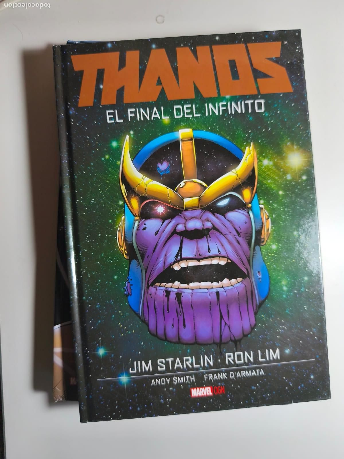 C&oacute;mics: THANOS. EL FINAL DEL INFINITO. PANINI.