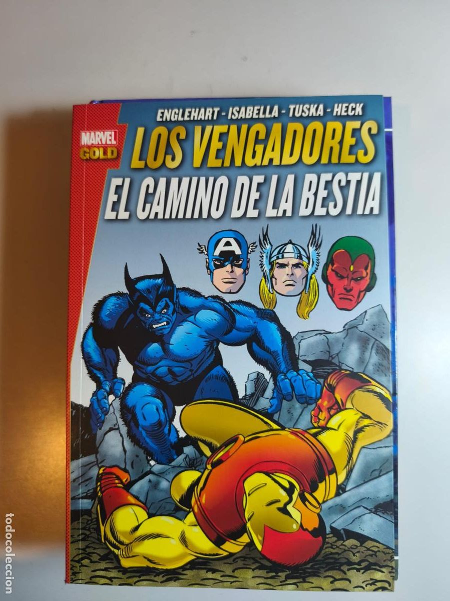 C&oacute;mics: MARVEL GOLD. LOS VENGADORES. EL CAMINO DE LA BESTIA. PANINI.