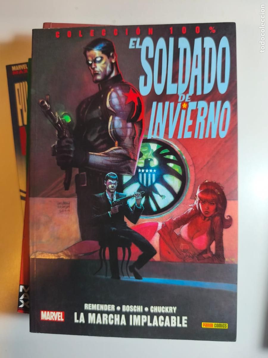 C&oacute;mics: SOLDADO DE INVIERNO MARCHA IMPLACABLE. COLECCI&Oacute;N 100% MARVEL. PANINI. - Foto 1