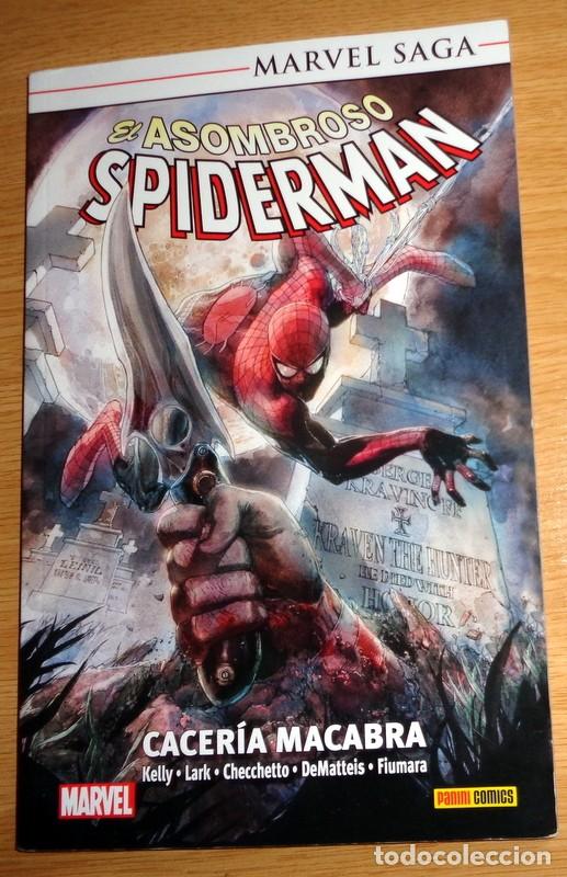 C&oacute;mics: MUY BUEN ESTADO EL ASOMBROSO SPIDERMAN 28 CACER&Iacute;A MACABRA MARVEL SAGA COMICS PANINI SPIDER-MAN