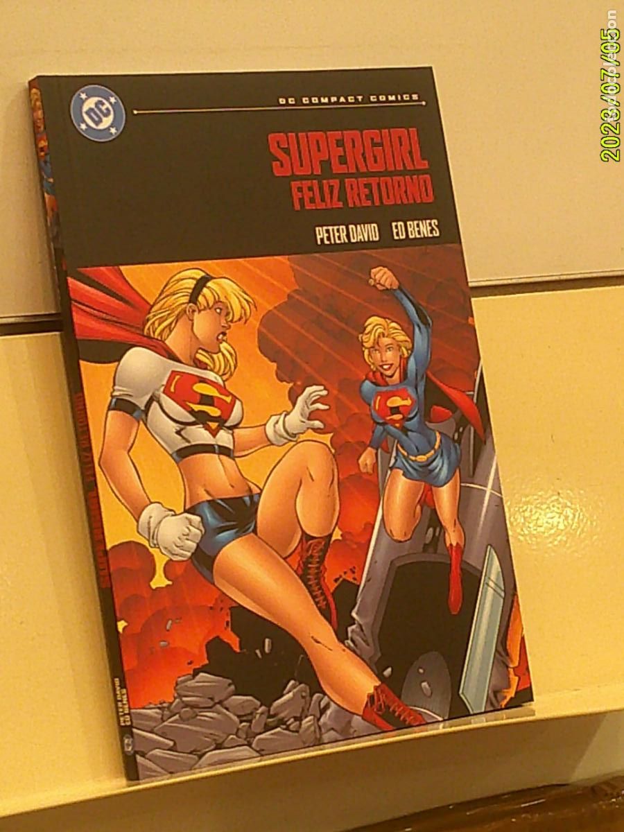 C&oacute;mics: SUPERGIRL FELIZ RETORNO PETER DAVID DC COMPACT - PANINI OFERTA