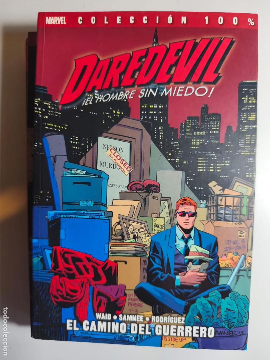 C&oacute;mics: DAREDEVIL. EL CAMINO DEL GUERRERO. WAID Y SAMNEE. PANINI. COLECCI&Oacute;N 100% MARVEL.
