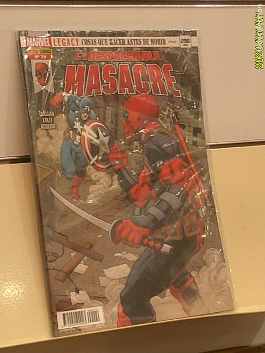 C&oacute;mics: MASACRE N&ordm; 29 COSAS QUE HACER ANTES DE MORIR FINAL MARVEL - PANINI