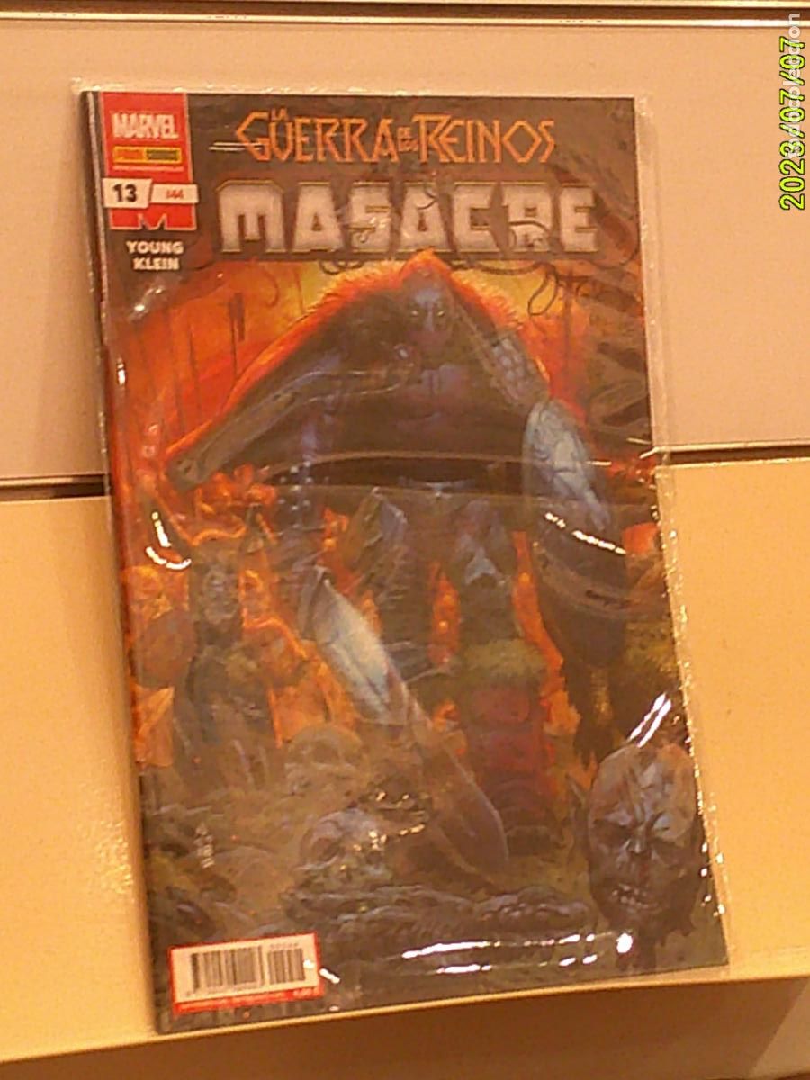 C&oacute;mics: MASACRE N&ordm; 13-44 LA GUERRA DE LOS REINOS MARVEL - PANINI