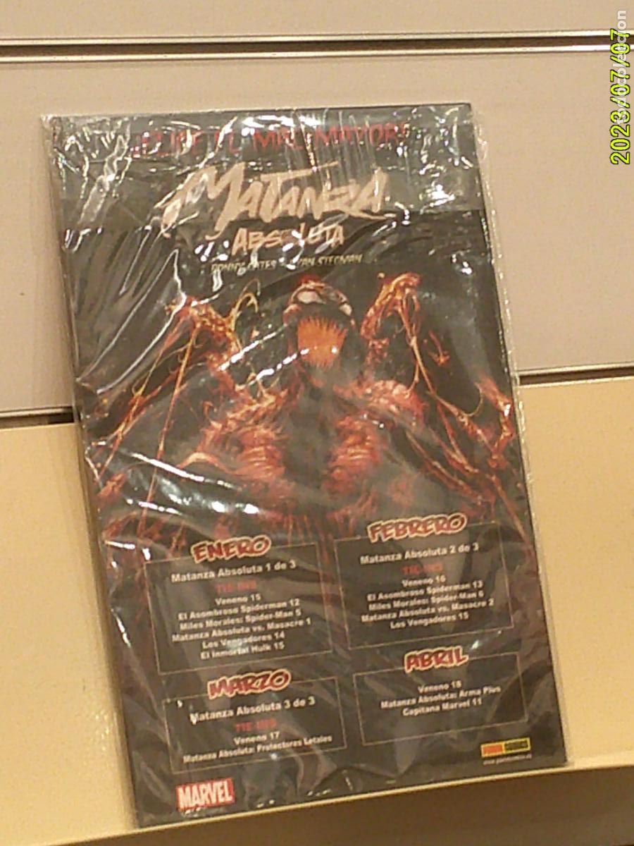 C&oacute;mics: MASACRE N&ordm; 1-46 MATANZA ABSOLUTA VS. MASACRE MARVEL - PANINI - Foto 2