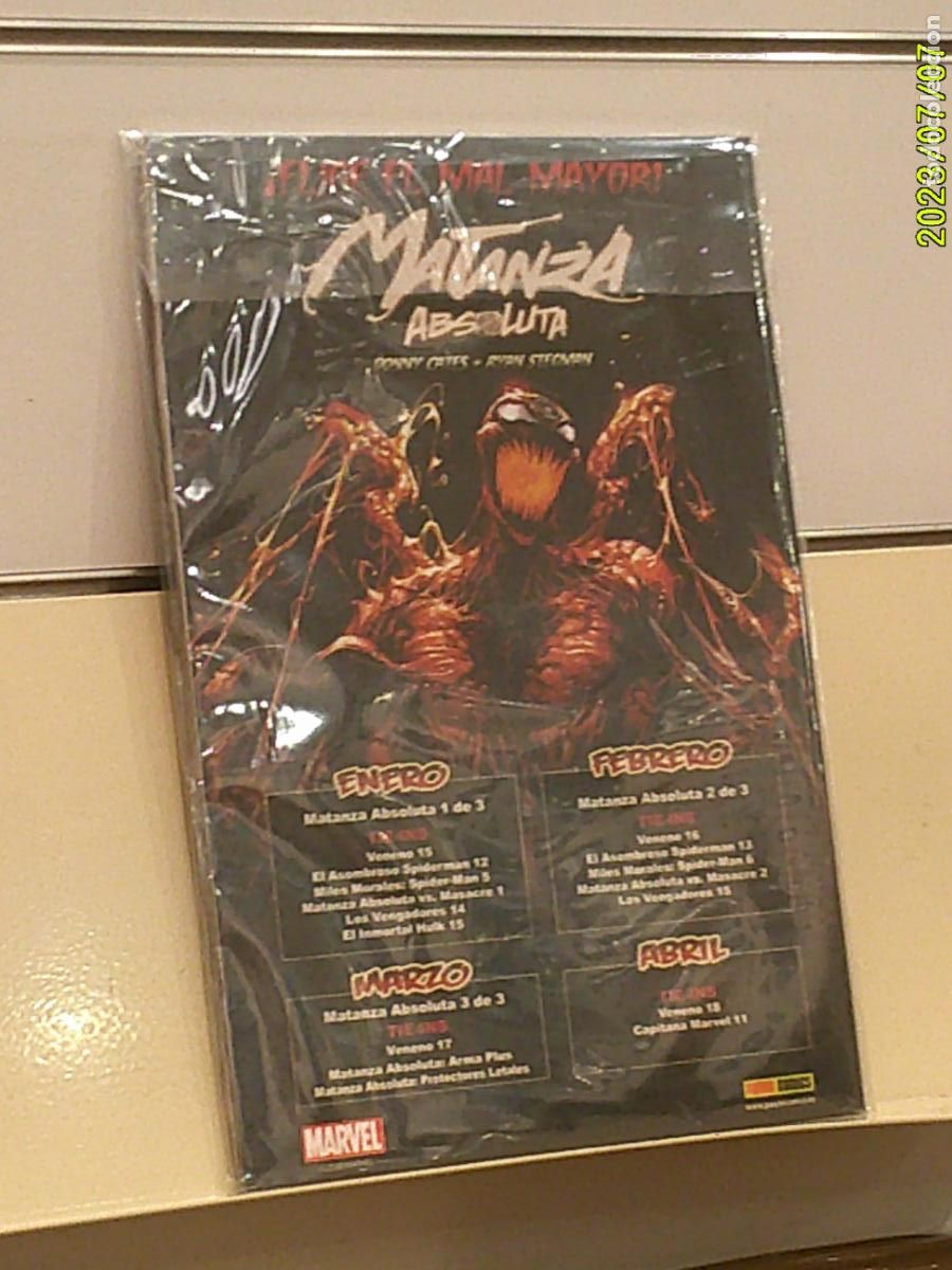 C&oacute;mics: MASACRE N&ordm; 2-47 MATANZA ABSOLUTA VS. MASACRE MARVEL - PANINI - Foto 2