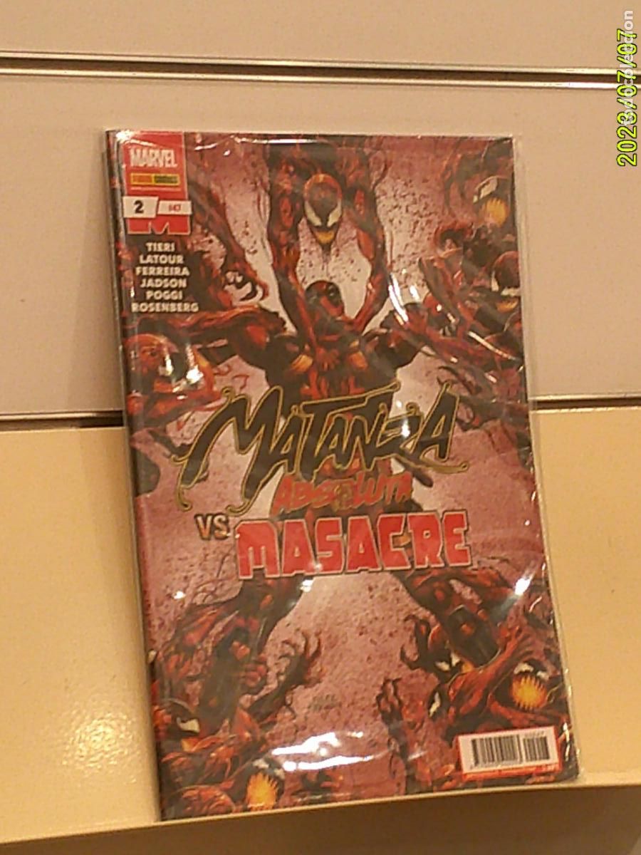 C&oacute;mics: MASACRE N&ordm; 2-47 MATANZA ABSOLUTA VS. MASACRE MARVEL - PANINI