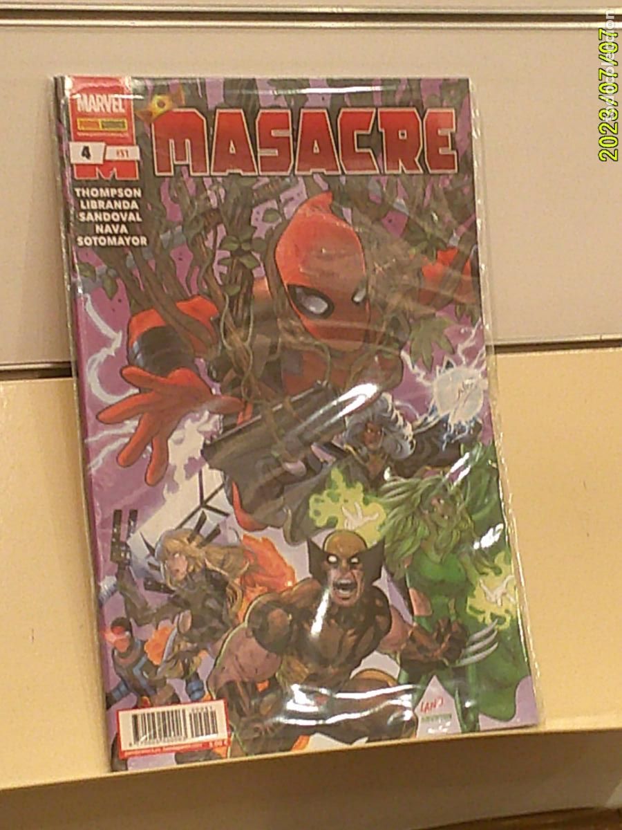 C&oacute;mics: MASACRE N&ordm; 4-51 MARVEL - PANINI - Foto 1