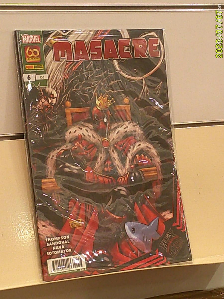 C&oacute;mics: MASACRE N&ordm; 6-53 MARVEL - PANINI