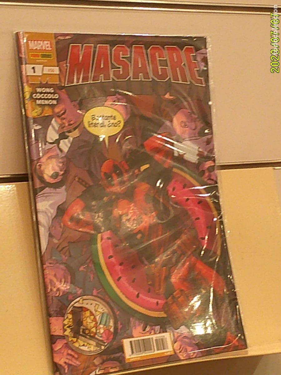 C&oacute;mics: MASACRE N&ordm; 1-56 MARVEL - PANINI - Foto 1