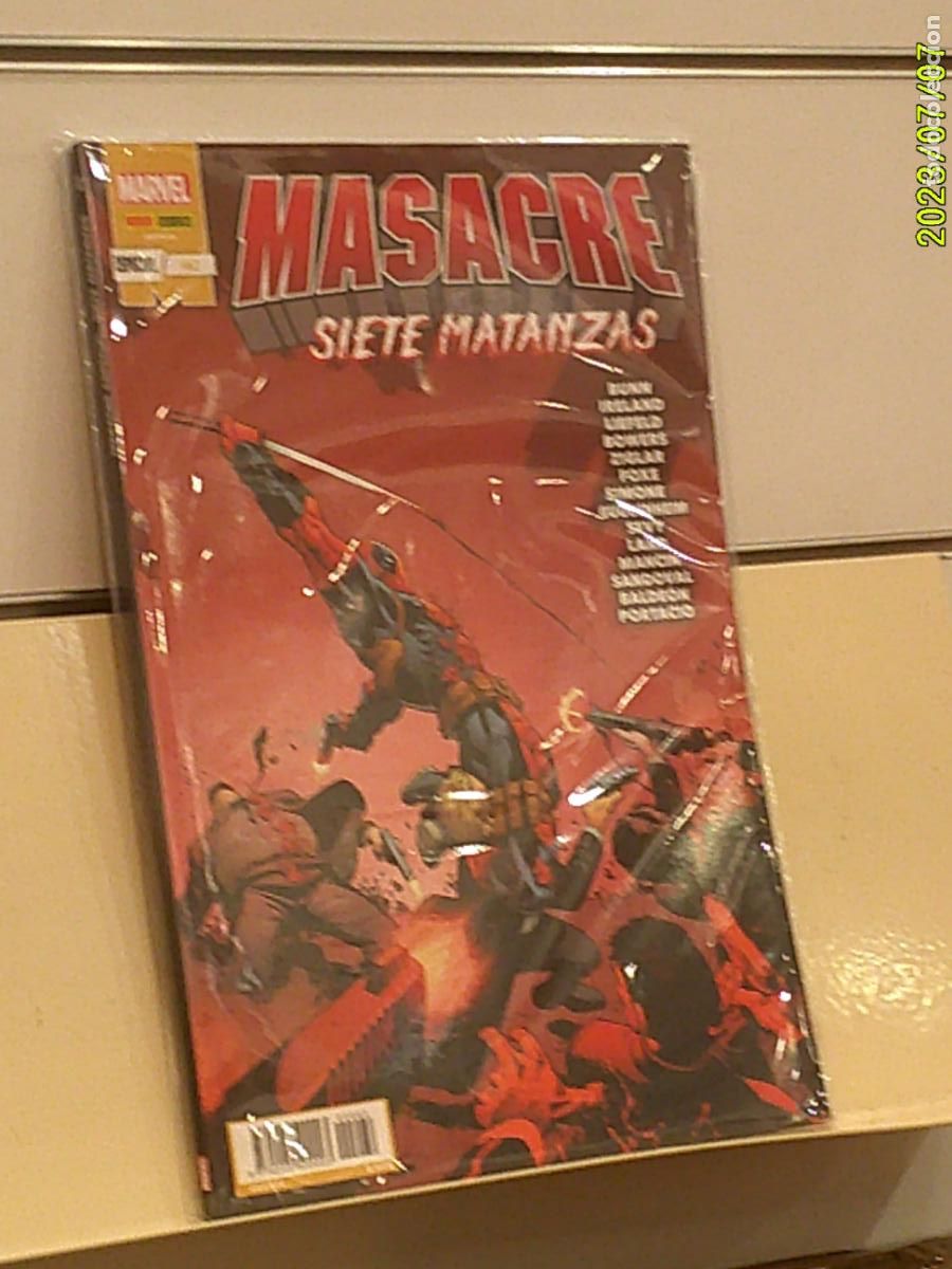 C&oacute;mics: MASACRE N&ordm; 62 ESPECIAL SIETE MATANZAS MARVEL - PANINI