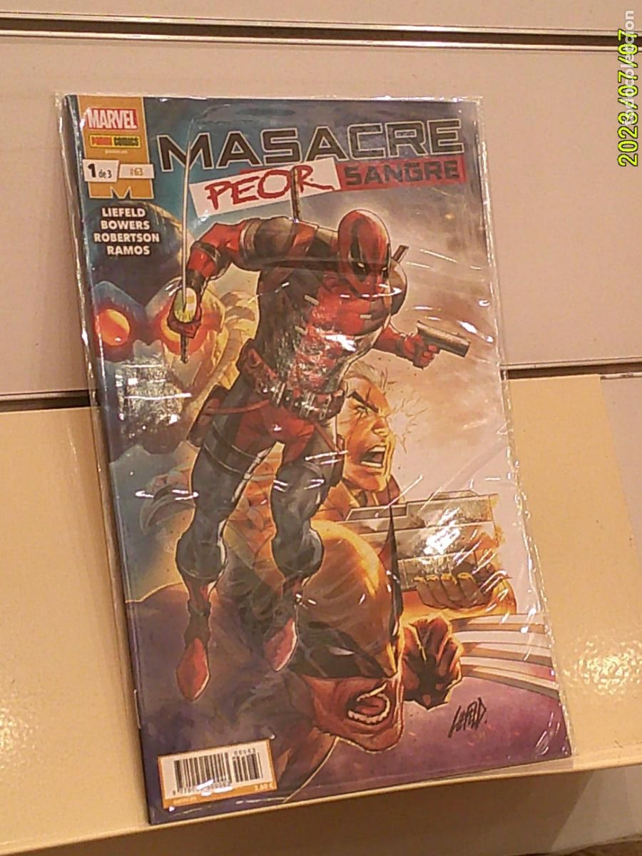 C&oacute;mics: MASACRE N&ordm; 63 PEOR SANGRE 1 DE 3 MARVEL - PANINI
