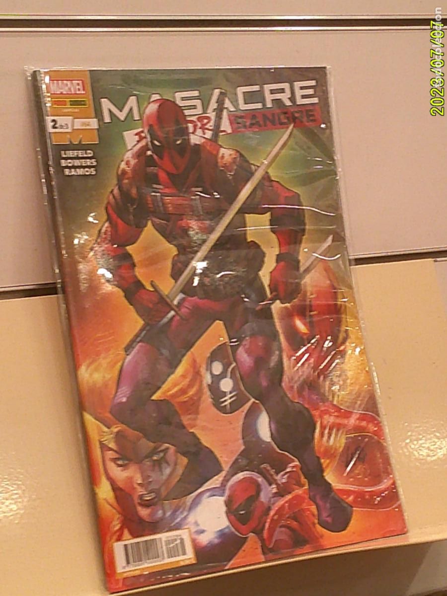 C&oacute;mics: MASACRE N&ordm; 64 PEOR SANGRE 2 DE 3 MARVEL - PANINI - Foto 1