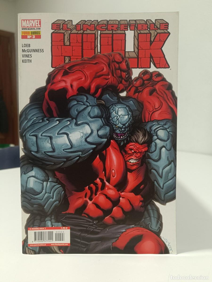 C&oacute;mics: EL INCREIBLE HULK NUMERO 3 PANINI MUY BUEN ESTADO