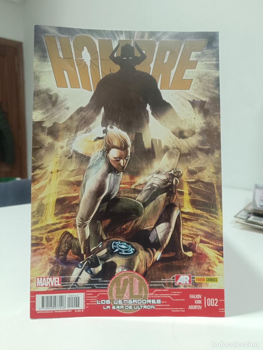 C&oacute;mics: LOS VENGADORES LA ERA DE ULTRON HAMBRE NUMERO 2 PANINI MUY BUEN ESTADO