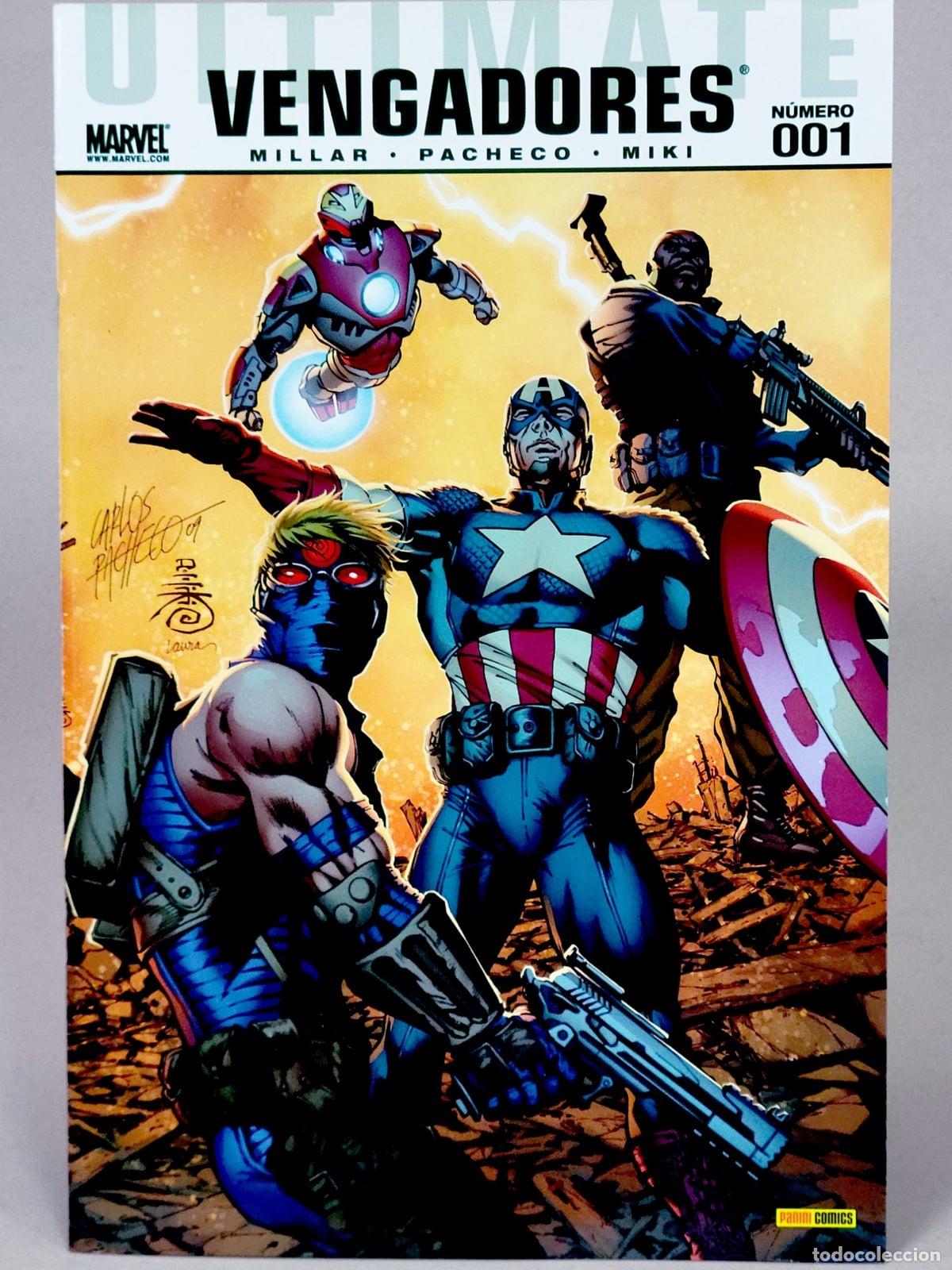 C&oacute;mics: C&Oacute;MIC ULTIMATE VENGADORES 1 PANINI MARVEL VOLUMEN DE KIOSCO