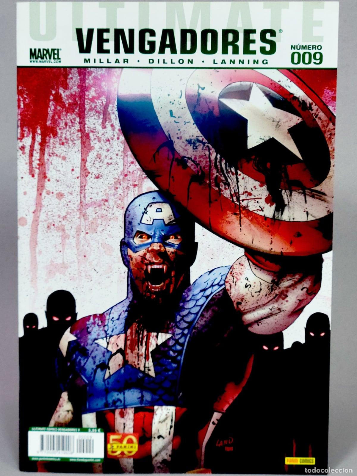 C&oacute;mics: C&Oacute;MIC ULTIMATE VENGADORES 9 PANINI MARVEL VOLUMEN DE KIOSCO - Foto 1