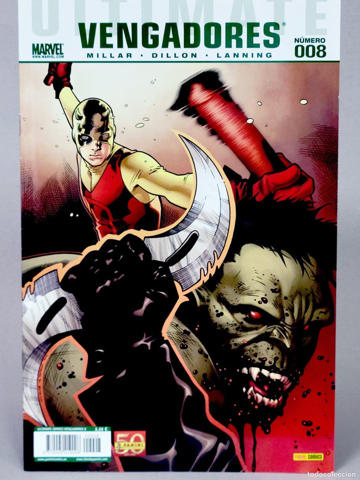 C&oacute;mics: C&Oacute;MIC ULTIMATE VENGADORES 8 PANINI MARVEL VOLUMEN DE KIOSCO - Foto 1