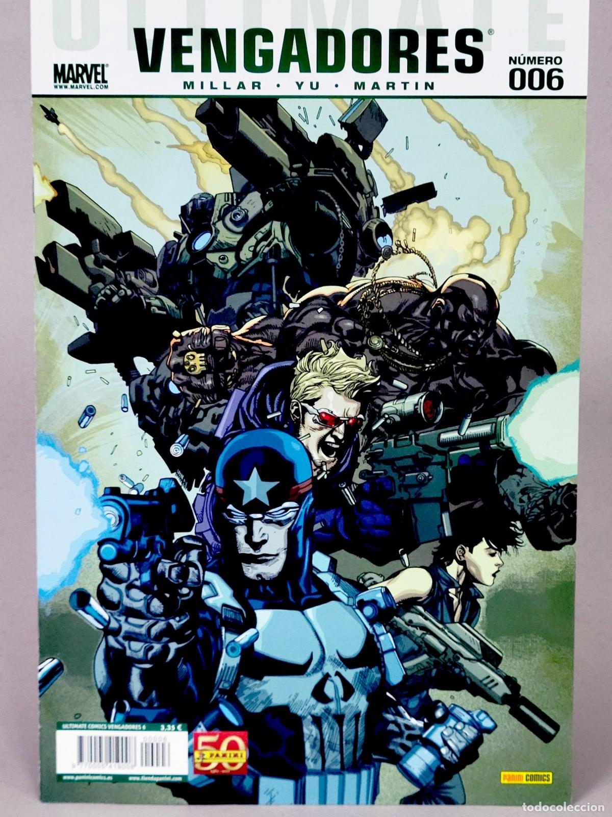 C&oacute;mics: C&Oacute;MIC ULTIMATE VENGADORES 6 PANINI MARVEL VOLUMEN DE KIOSCO - Foto 1