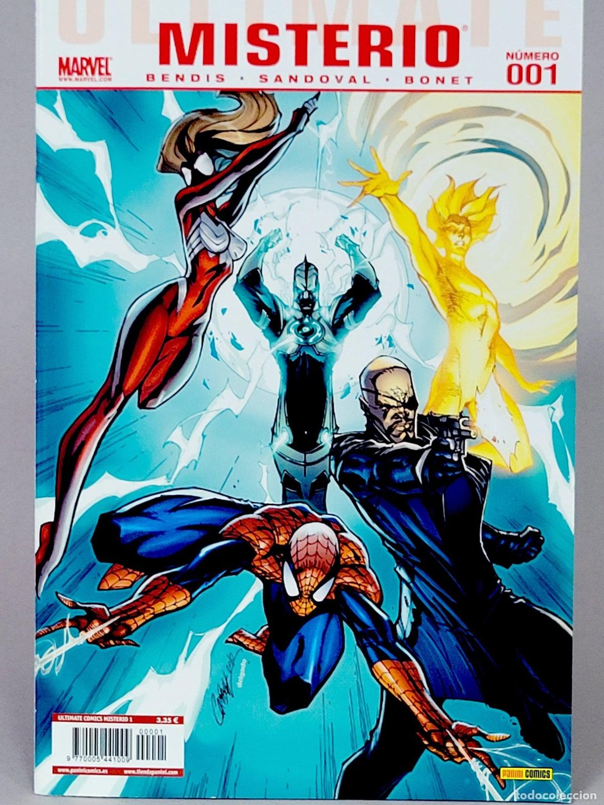 C&oacute;mics: C&Oacute;MIC ULTIMATE MISTERIO 1 PANINI MARVEL DE KIOSCO