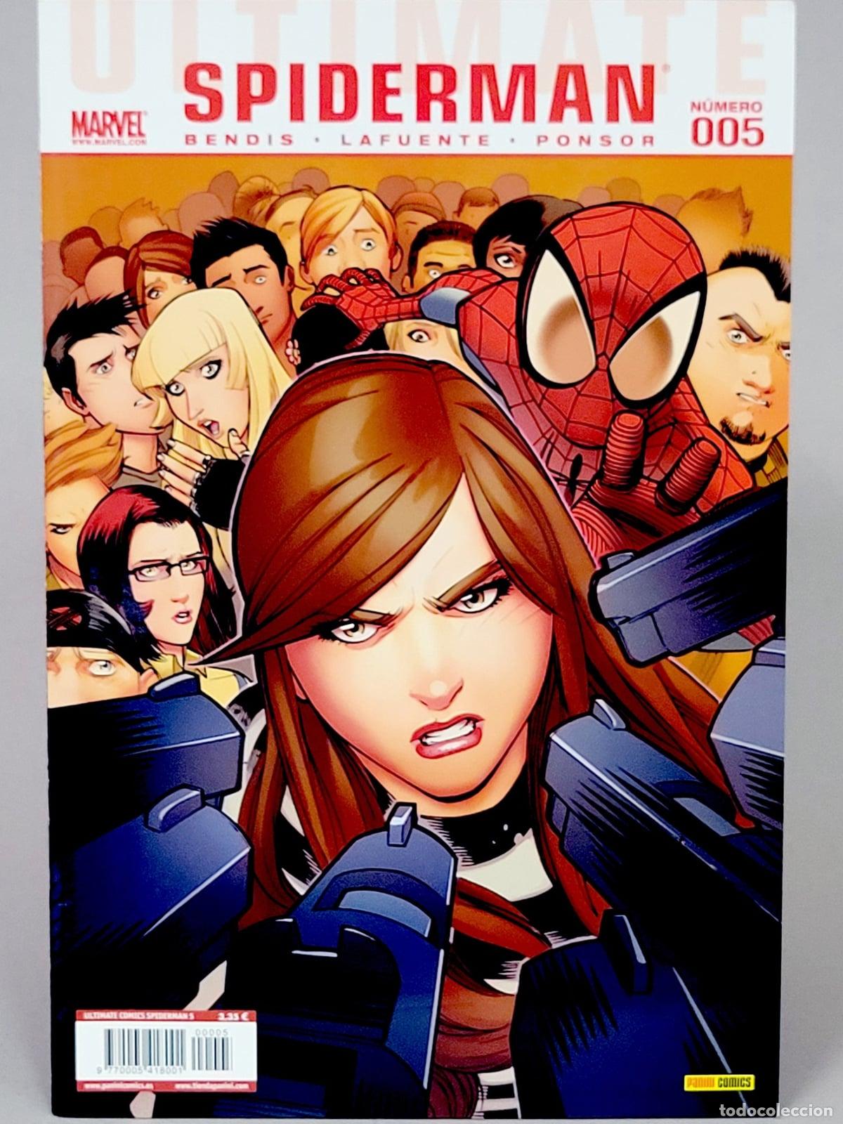 C&oacute;mics: C&Oacute;MIC ULTIMATE SPIDERMAN 5 PANINI MARVEL SPIDER-MAN DE KIOSCO