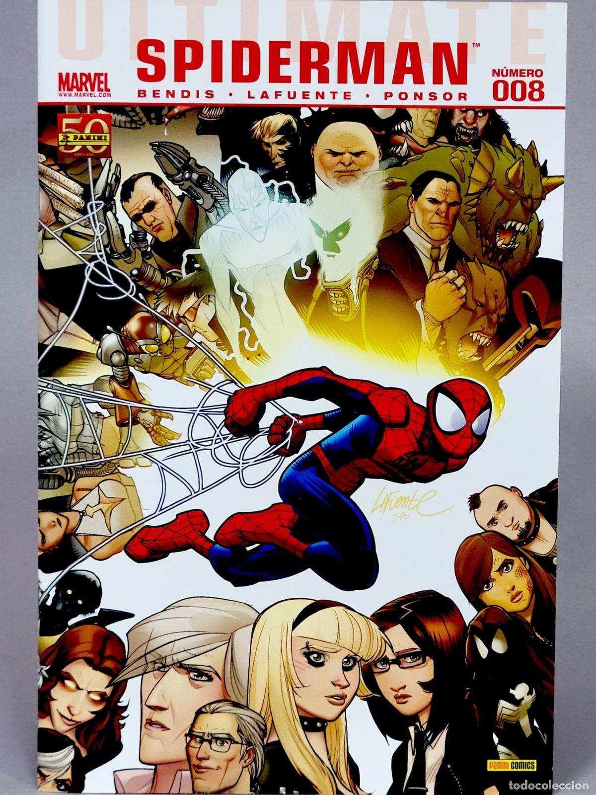 C&oacute;mics: C&Oacute;MIC SPIDERMAN 8 PANINI MARVEL SPIDER-MAN DE KIOSCO