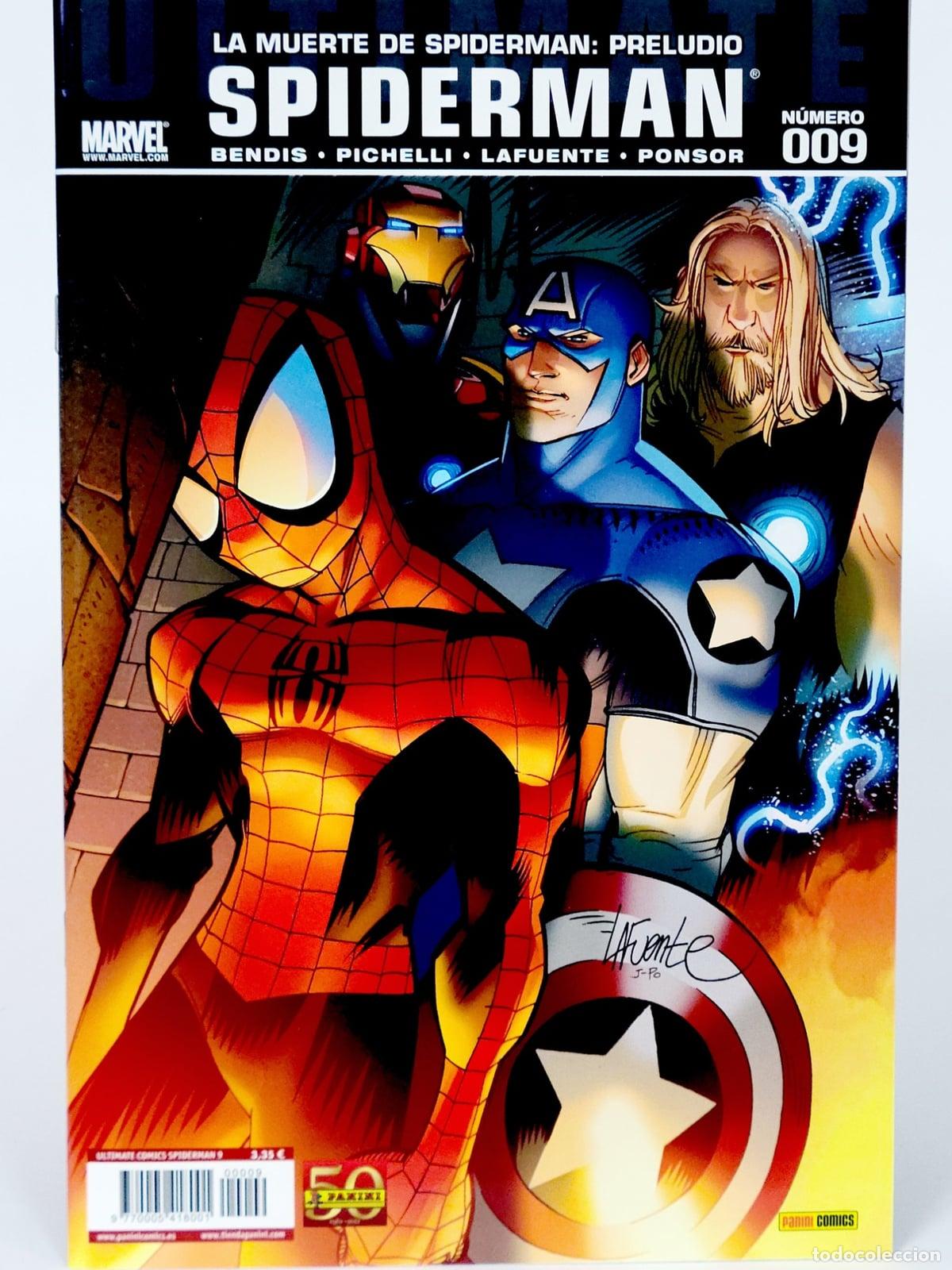 C&oacute;mics: C&Oacute;MIC SPIDERMAN 9 PANINI MARVEL SPIDER-MAN DE KIOSCO - Foto 1