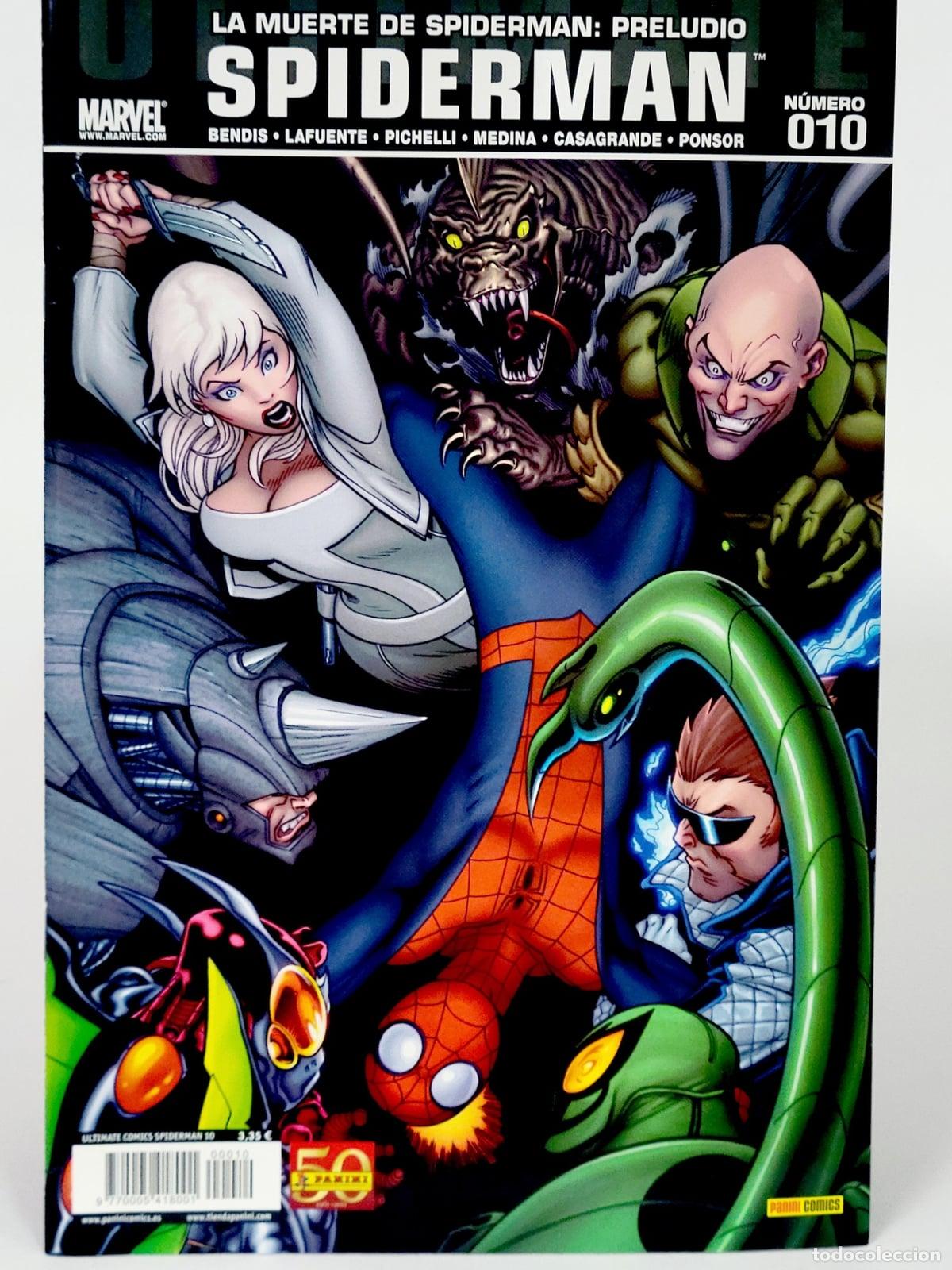 C&oacute;mics: C&Oacute;MIC SPIDERMAN 10 PANINI MARVEL SPIDER-MAN DE KIOSCO - Foto 1