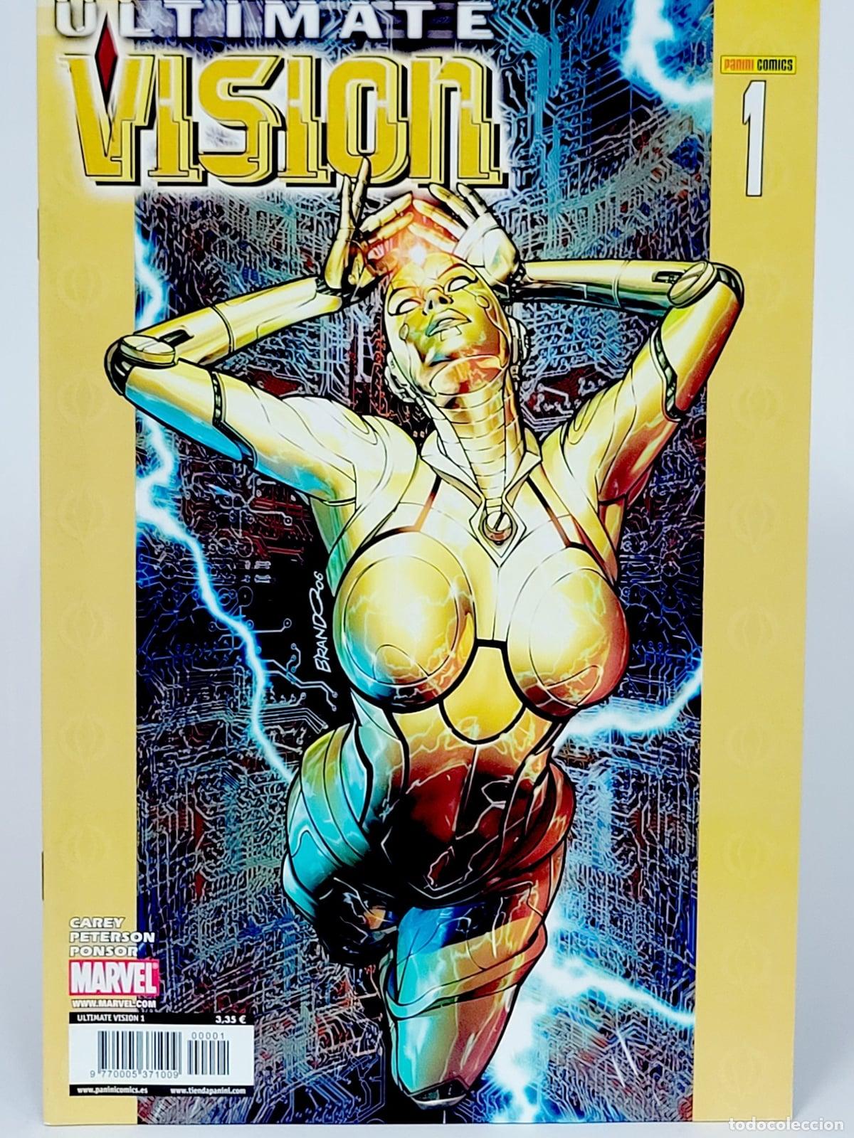 C&oacute;mics: C&Oacute;MIC ULTIMATE VISI&Oacute;N 1 PANINI MARVEL DE KIOSCO - Foto 1