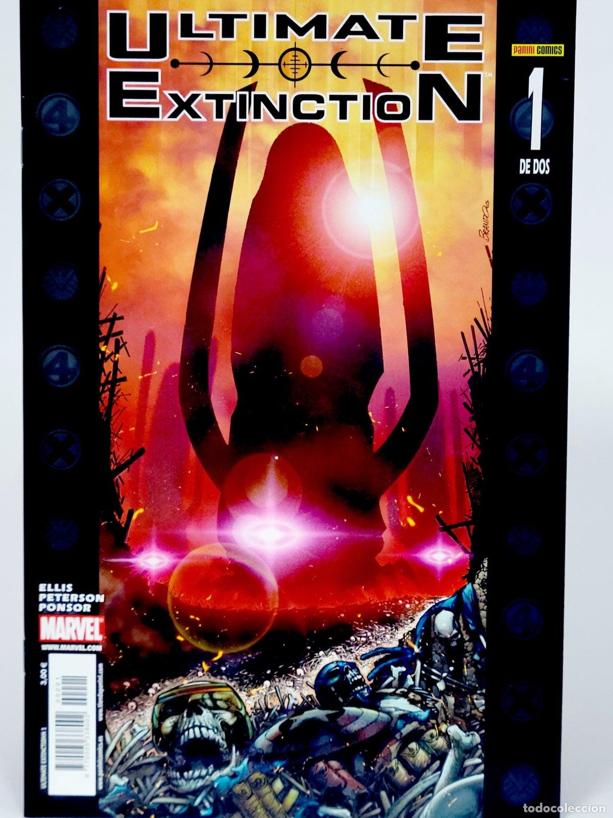 C&oacute;mics: C&Oacute;MIC ULTIMATE EXTINCTION 1 PANINI MARVEL DE KIOSCO - Foto 1
