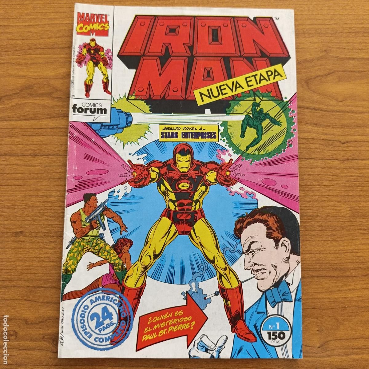 C&oacute;mics: COMICS FORUM MARVEL. IRON MAN NUEVA ETAPA - Foto 1