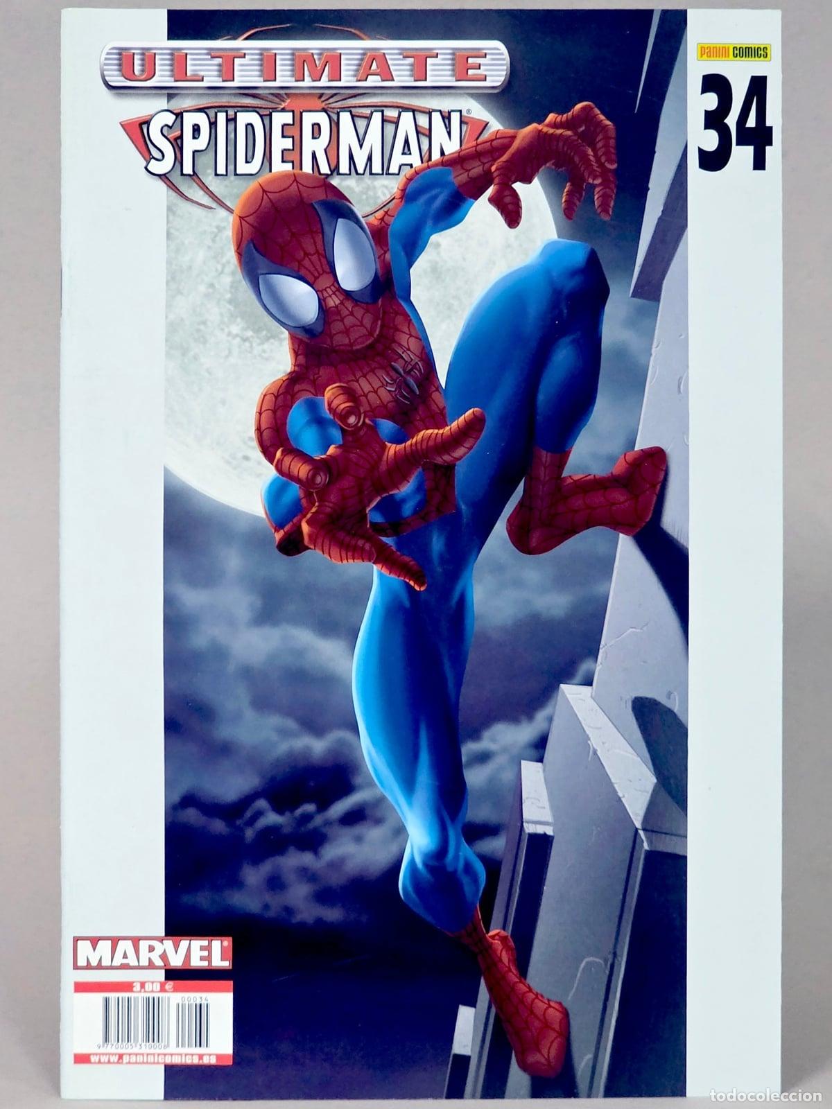 C&oacute;mics: C&Oacute;MIC ULTIMATE SPIDERMAN 34 VOL.1 PANINI GRAPA MARVEL VOLUMEN SPIDER-MAN DE KIOSCO