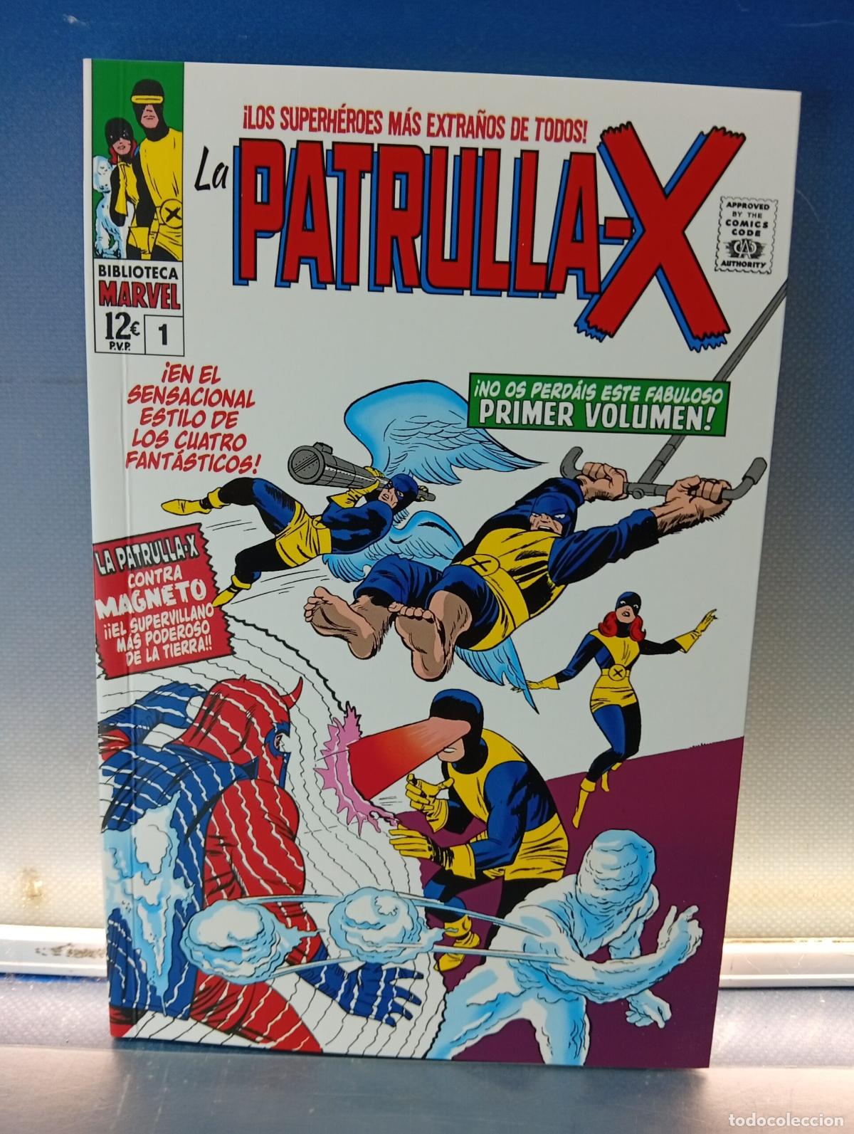 C&oacute;mics: La Patrulla-X, Biblioteca Marvel, Panini Comics, 1
