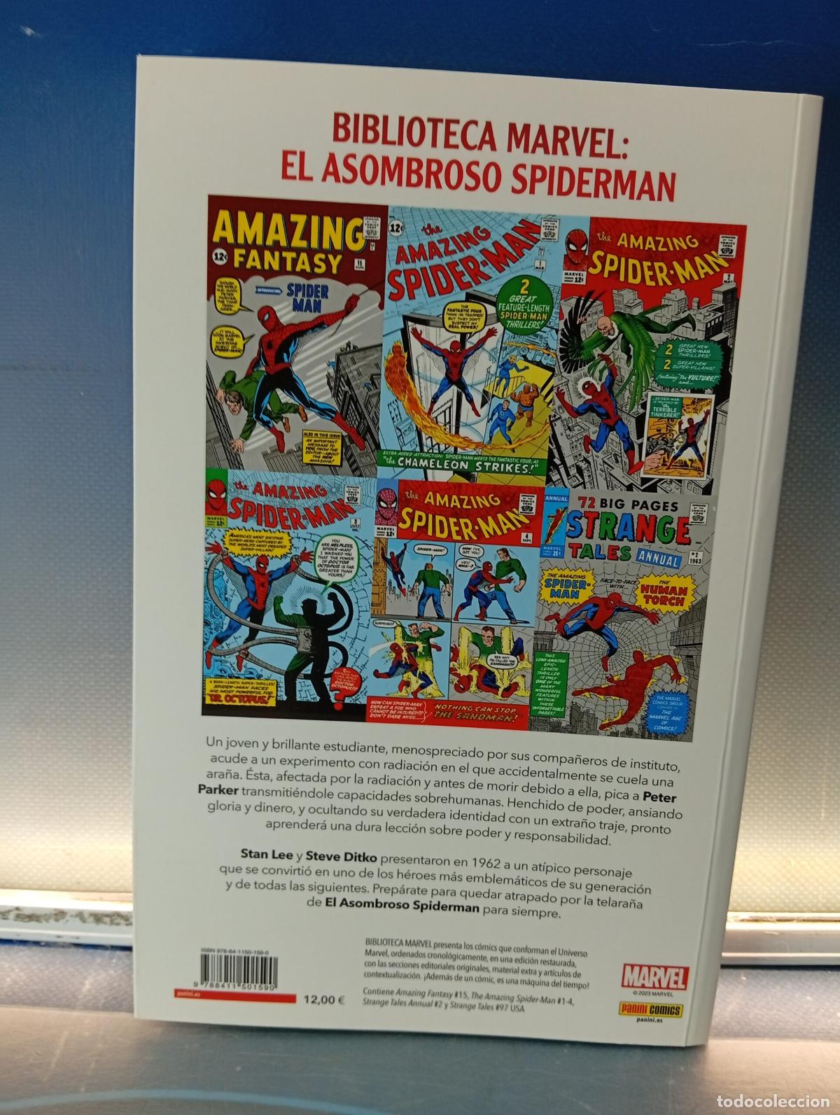 C&oacute;mics: El Asombroso Spiderman, Biblioteca Marvel, Panini Comics, 1 - Foto 2