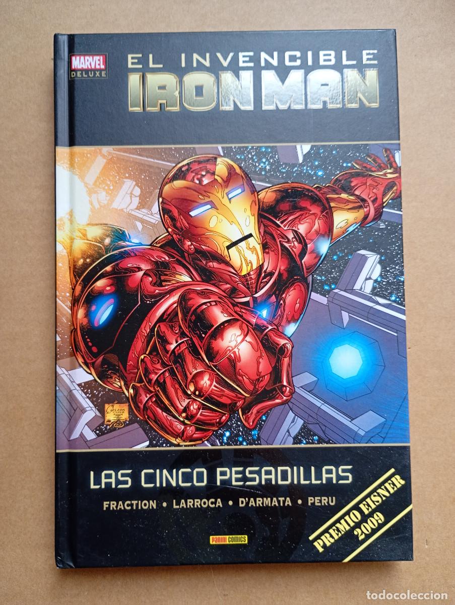 C&oacute;mics: EL INVENCIBLE IRON MAN N.1 LAS CINCO PESADILLAS COLECCI&Oacute;N MARVEL DELUXE PREMIO EISNER