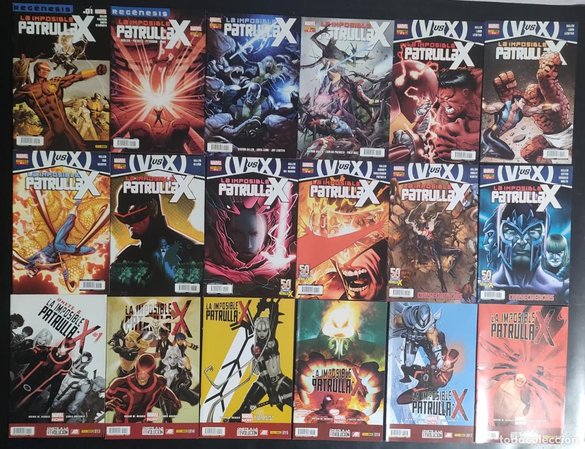 C&oacute;mics: IMPOSIBLE PATRULLA X NUMEROS DEL 1 AL 18