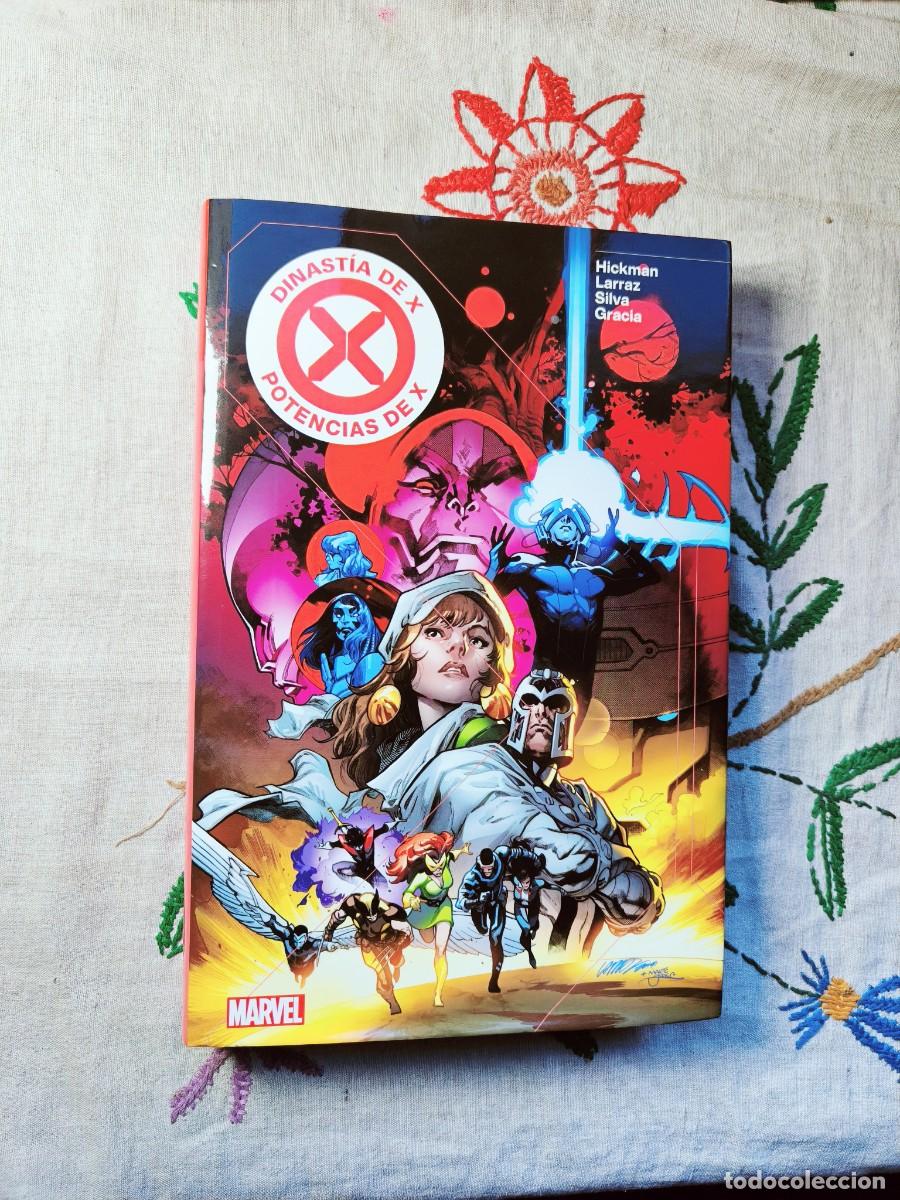 C&oacute;mics: Dinast&iacute;a de X. Potencias de X. Marvel Omnibus. Hickman. Panini.