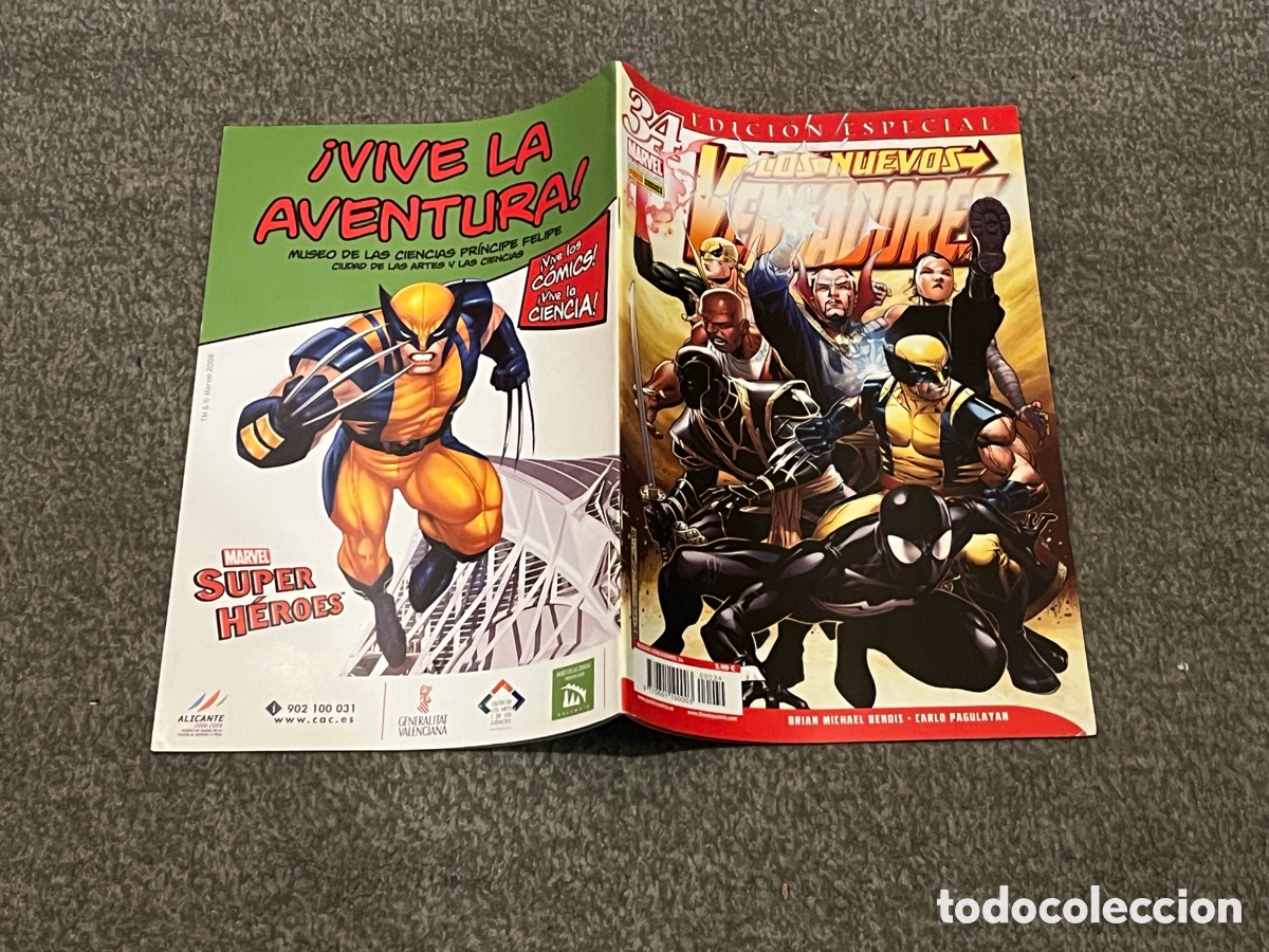 C&oacute;mics: LOS NUEVOS VENGADORES Edici&oacute;n Especial N&ordm; 34. Marvel. Panini Comics. Brian Michael Bendis, Pagulayan
