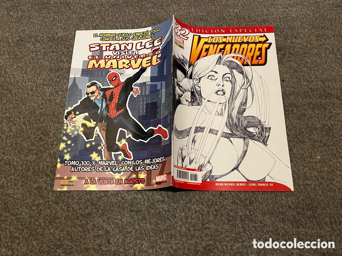 C&oacute;mics: LOS NUEVOS VENGADORES Edici&oacute;n Especial N&ordm; 32. Marvel. Panini Comics. Brian Michael Bendis, Leinil Yu