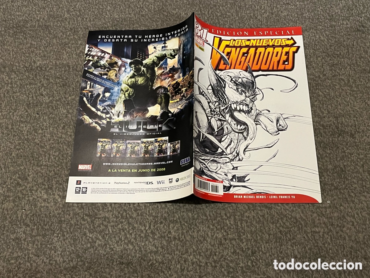 C&oacute;mics: LOS NUEVOS VENGADORES Edici&oacute;n Especial N&ordm; 31. Marvel. Panini Comics. Brian Michael Bendis, Leinil Yu