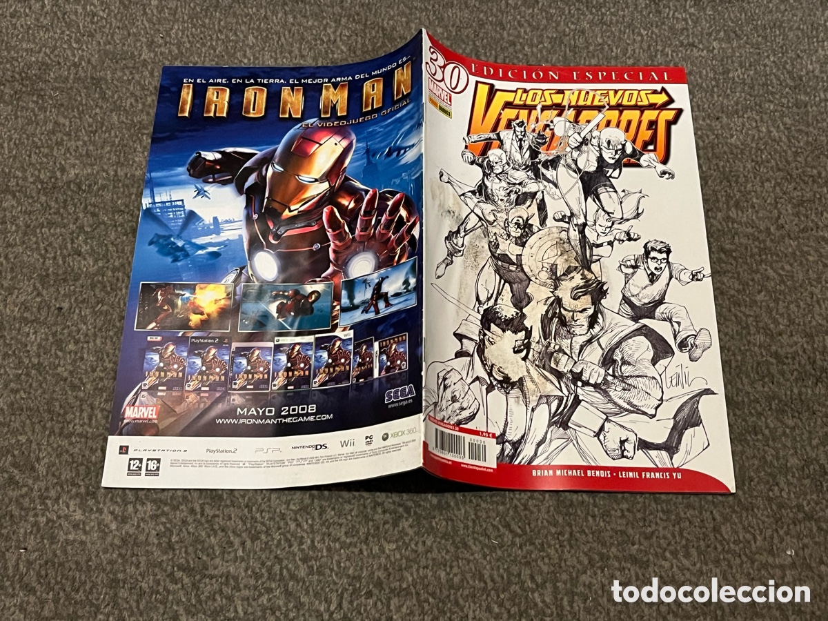C&oacute;mics: LOS NUEVOS VENGADORES Edici&oacute;n Especial N&ordm; 30. Marvel. Panini Comics. Brian Michael Bendis, Leinil Yu