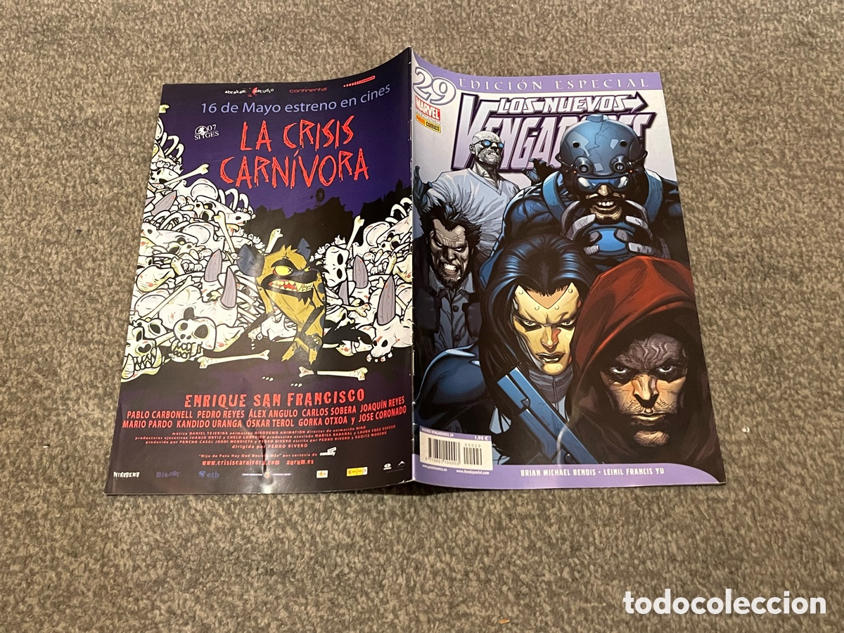 C&oacute;mics: LOS NUEVOS VENGADORES Edici&oacute;n Especial N&ordm; 29. Marvel. Panini Comics. Brian Michael Bendis, Leinil Yu