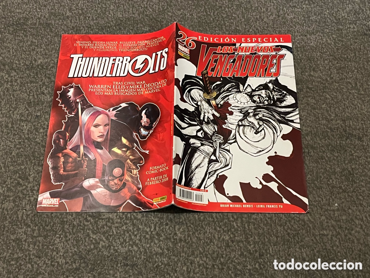 C&oacute;mics: LOS NUEVOS VENGADORES Edici&oacute;n Especial N&ordm; 26. Marvel. Panini Comics. Brian Michael Bendis, Leinil Yu