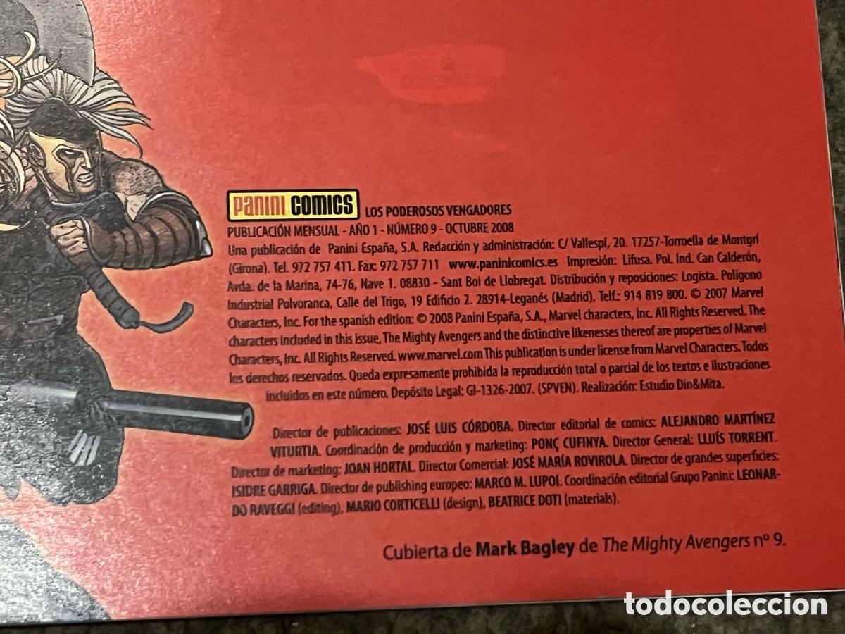 C&oacute;mics: LOS PODEROSOS VENGADORES N&ordm; 9. Marvel. Panini Comics. Bendis, Bagey, Miki, Ponsor - Foto 3