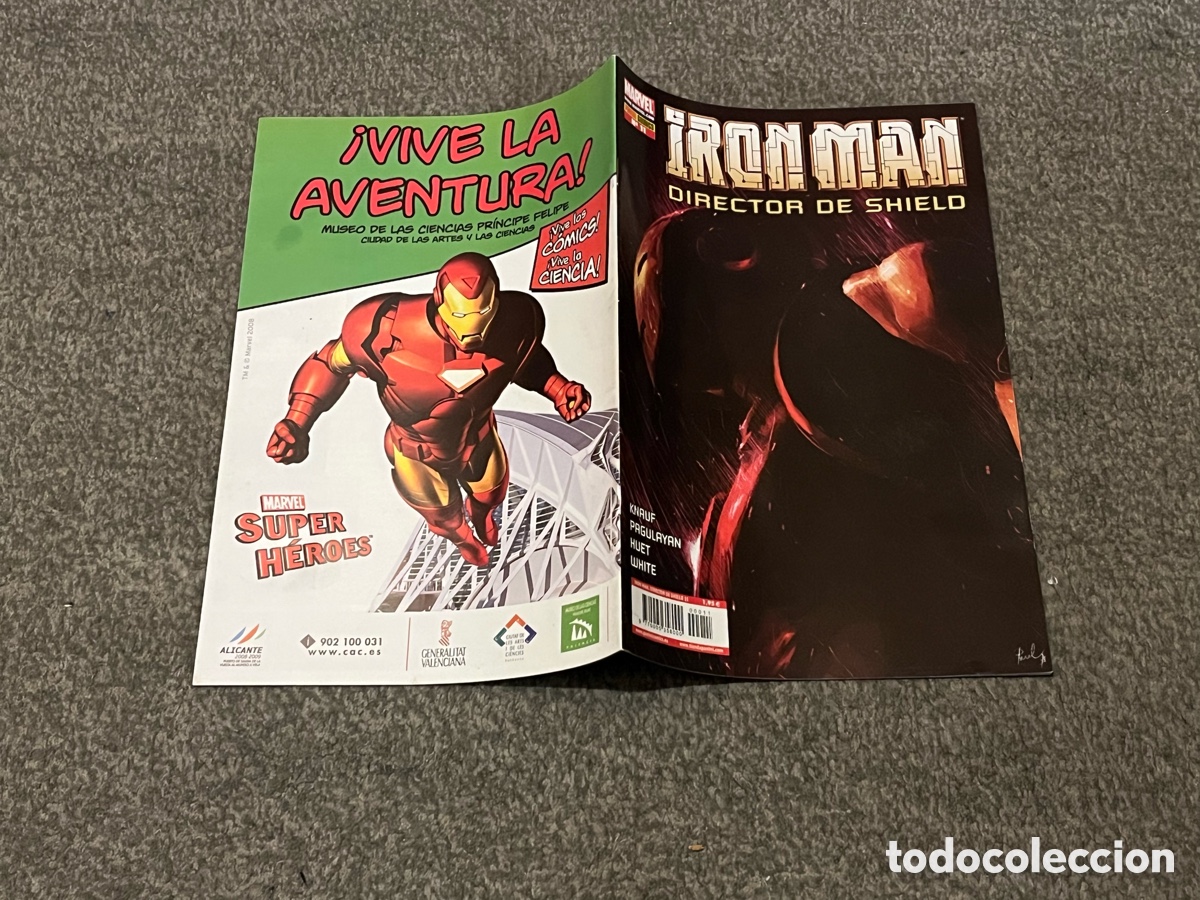 C&oacute;mics: IRON MAN: DIRECTOR DE SHIELD N&ordm; 11. Marvel. Panini Comics. Knauf, Pagulayan, Huet, White