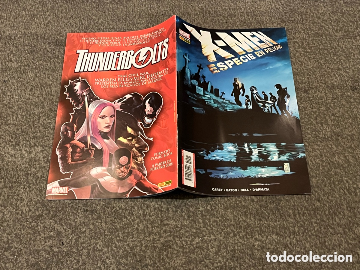 C&oacute;mics: X-MEN. Especie en peligro N&ordm; 1. Marvel. Panini Comics. Carey, Eaton, Dell, D&acute;Armata